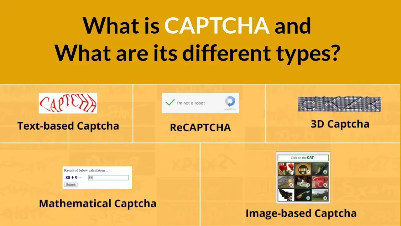 Common Types of Captcha